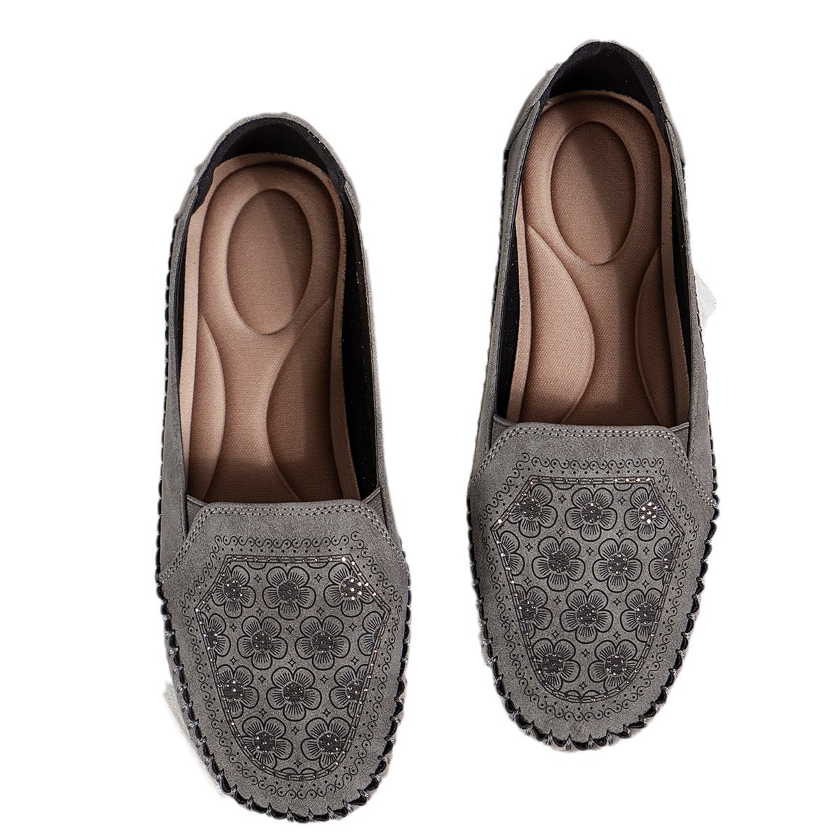 Womens Large-Size Flat Casual Loafers foto 5