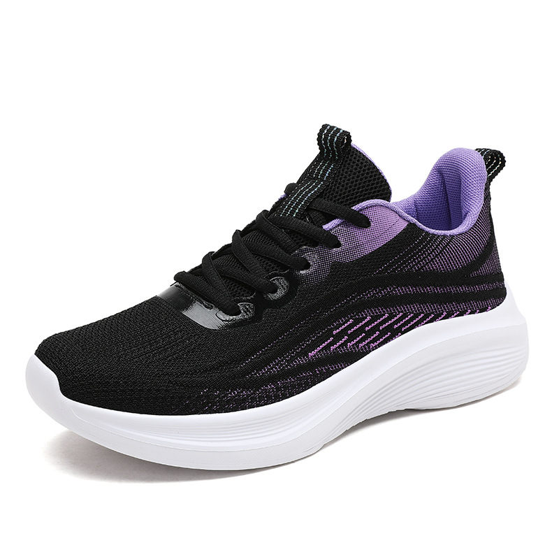 Breathable Soft Bottom Lightweight Shock Absorption Sneaker Lovers Shoes foto 5