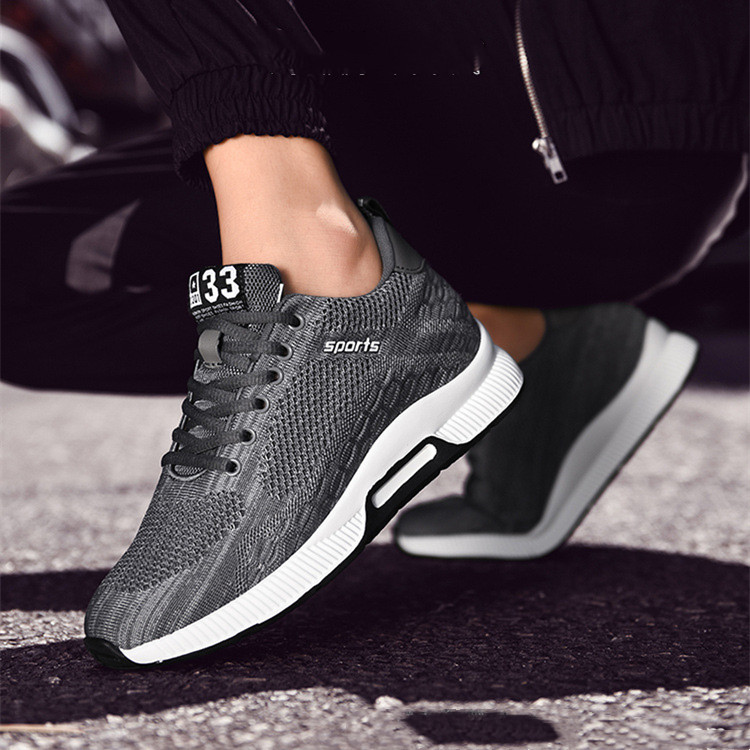 Durable Running Sports Invisible Height Increase 6cm Men's Shoes foto 5