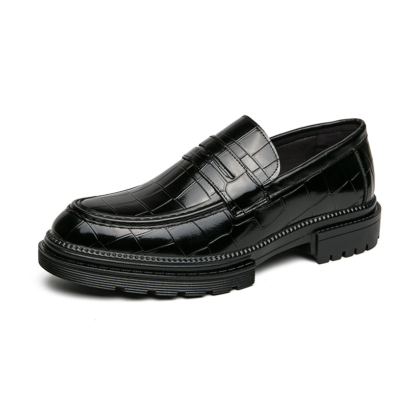 Plus Size Men's Slip-on Platform Slip-on Loafers foto 5