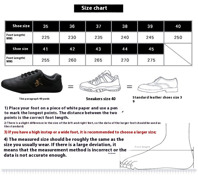 Genuine Leather Professional Male Practice Shoes Tai Chi Martial Arts Shoes foto 2