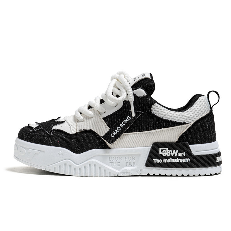 Breathable Casual Canvas Flat Shoes Men foto 4