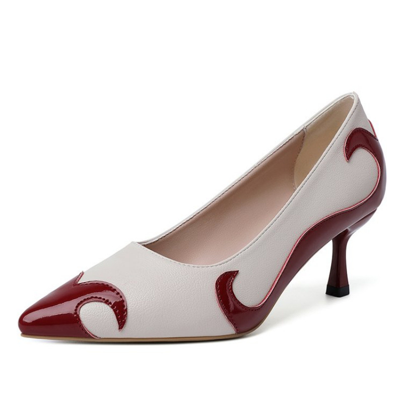 Small Niche High Heels With Pointed Toes And Thin Heels foto 4
