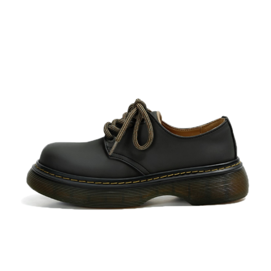 Women's Vintage Style Thick-soled Martin Shoes foto 4