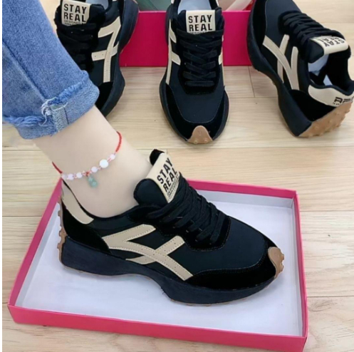 Women's Single-lining Platform Casual Dad Sports Shoes foto 5