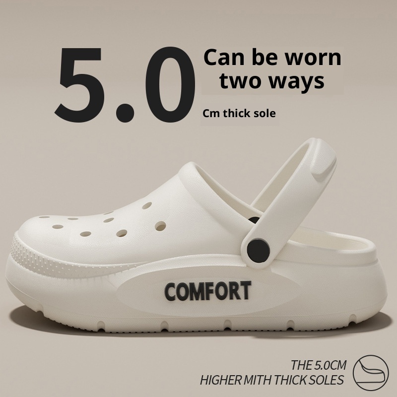 Men's Perforated Shoes For Summer Outdoor Wear With A Cushioned Stepping Sensation foto 5
