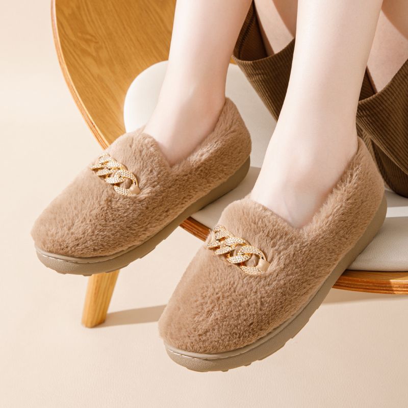 Fluffy Shoes Female All-matching Flat foto 2