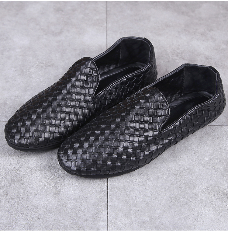 Men's Genuine Leather Doug Shoes Lazy British Korean foto 4