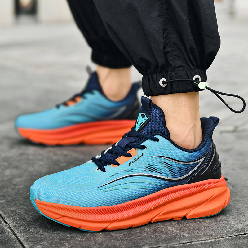 Breathable Flying Woven Fashionable Sports Casual Shoes foto 4