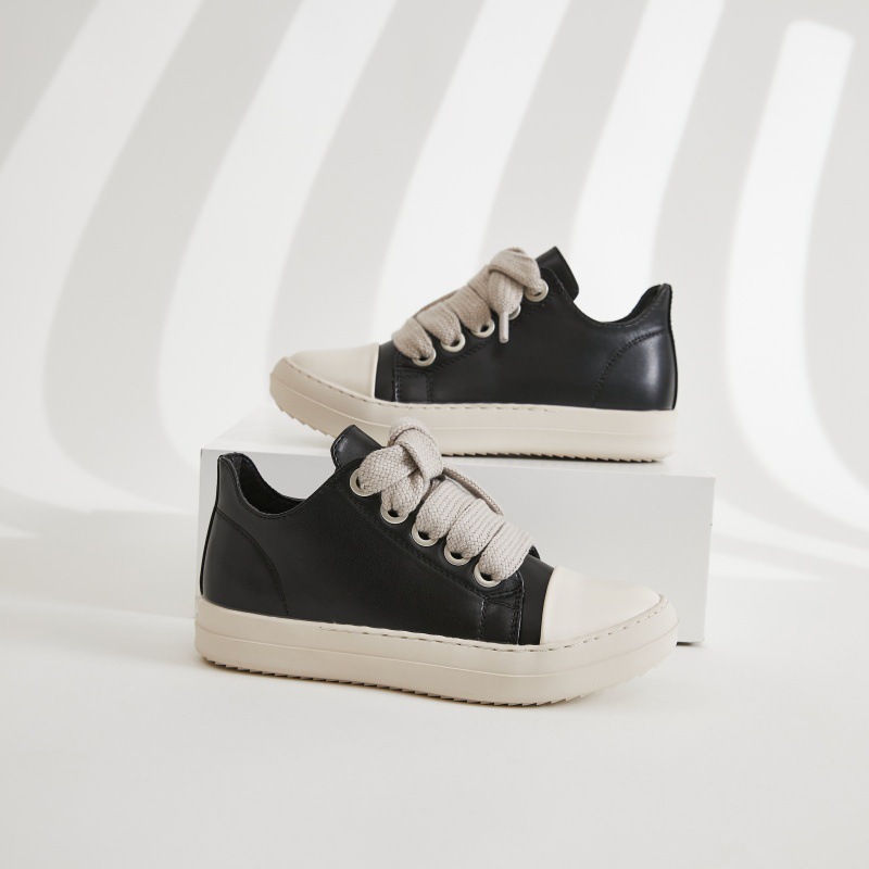 Thick Shoelace Personalized Thick Bottom Stitching Candy Color Women's Shoes