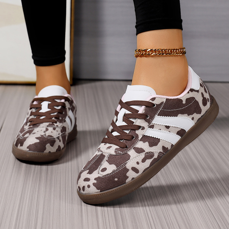 Women's Casual Sports Classic Retro White Shoes foto 5