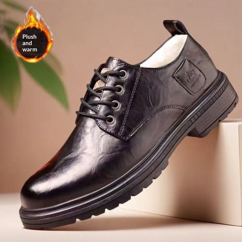 Casual, Breathable, Versatile Lace-up Slip-on Loafer Shoes foto 3