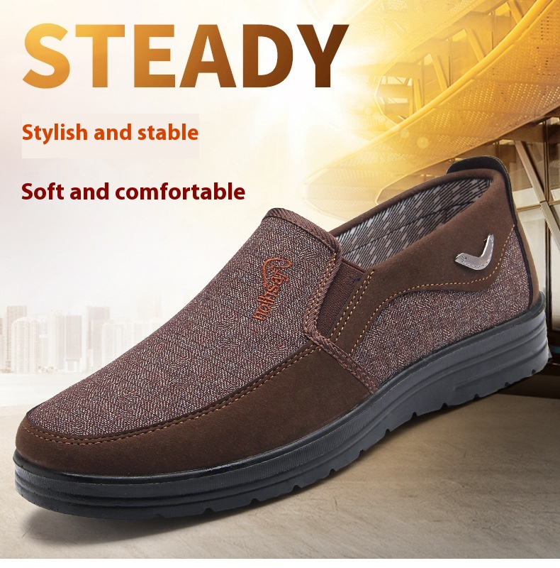 Polyurethane Old Beijing Cloth Shoes Plus Size Men foto 4
