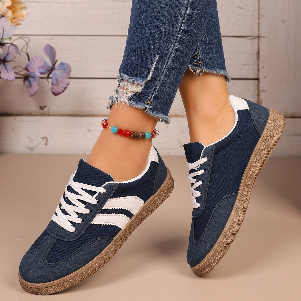 Flat Bottomed German Training Shoes For Women In Spring And Autumn Plus Sizes foto 3