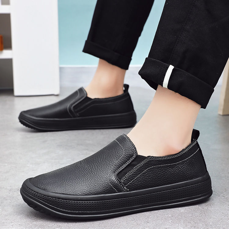 Round Toe Slip On Mens Shoes With A Soft Sole And Soft Upper foto 5
