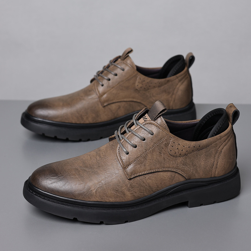 Breathable Business Wedding Leather High-end Leather Shoes