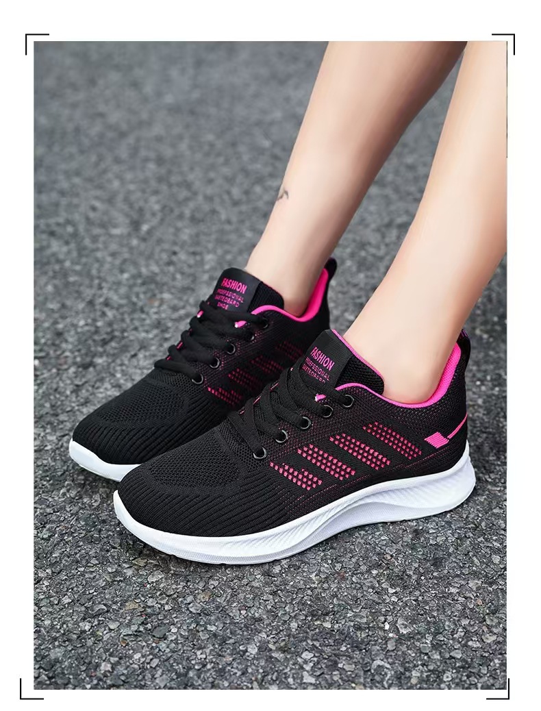 Womens Casual Breathable And Comfortable Mesh Sneakers foto 4