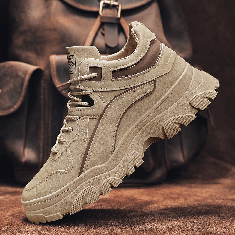 All-match Work Low-top Short Booties Male foto 3