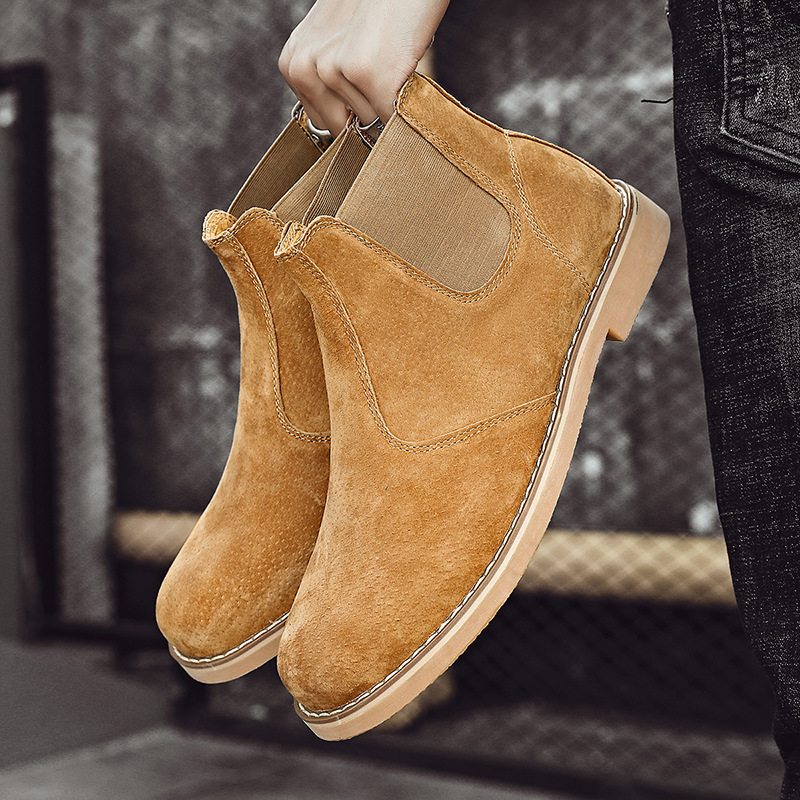 Male Martin Boots Plus Velvet Warm Shoes foto 2