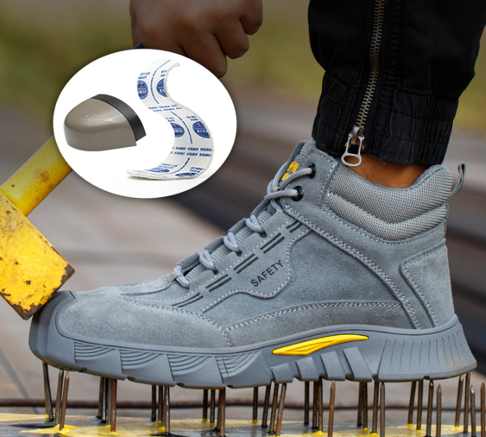 Men's Winter Plus Velvet Cotton Shoes High-top Mid-bang Velvet Warm-keeping And Cold-proof foto 3