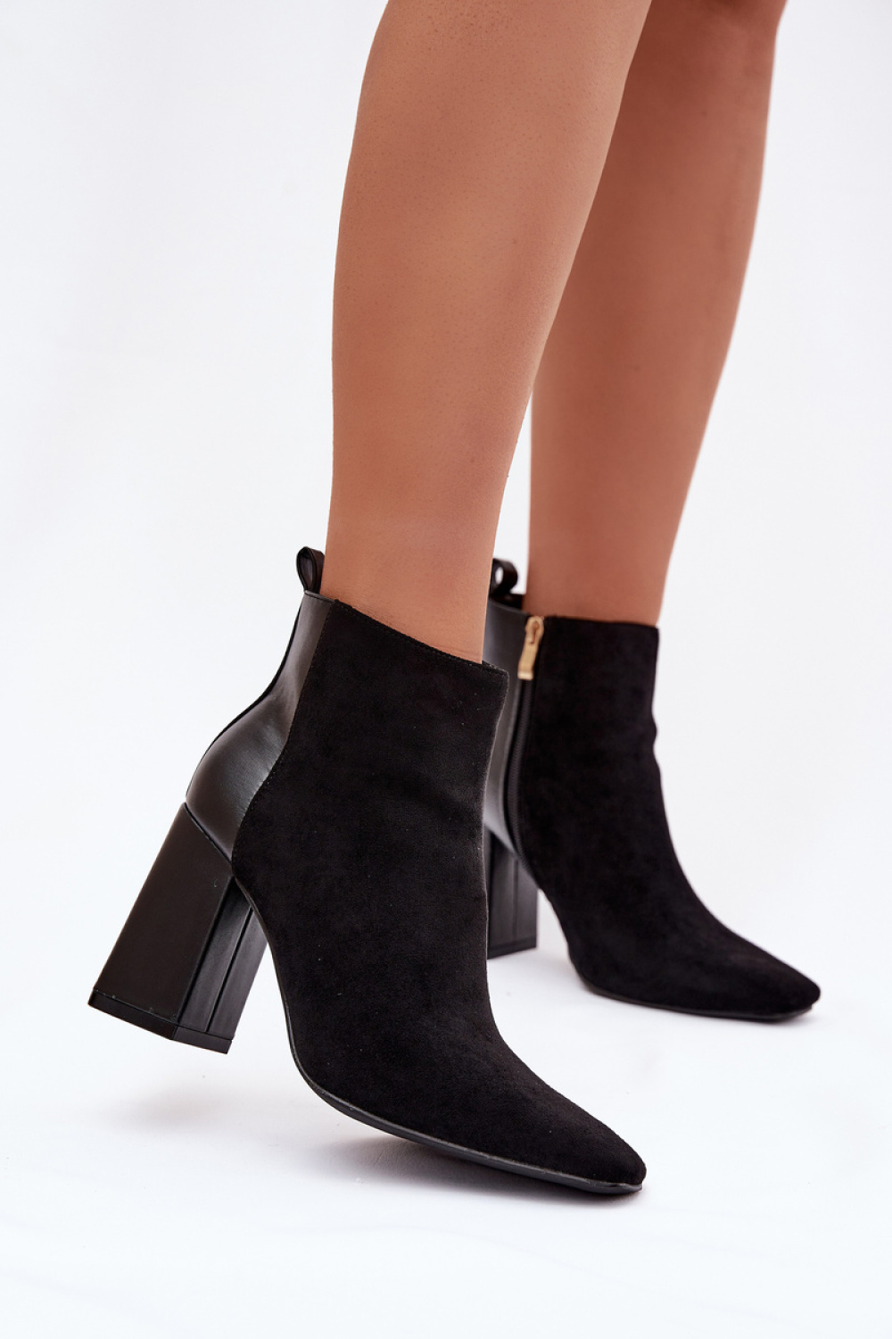 Laarsjes met hoge hak Step in style