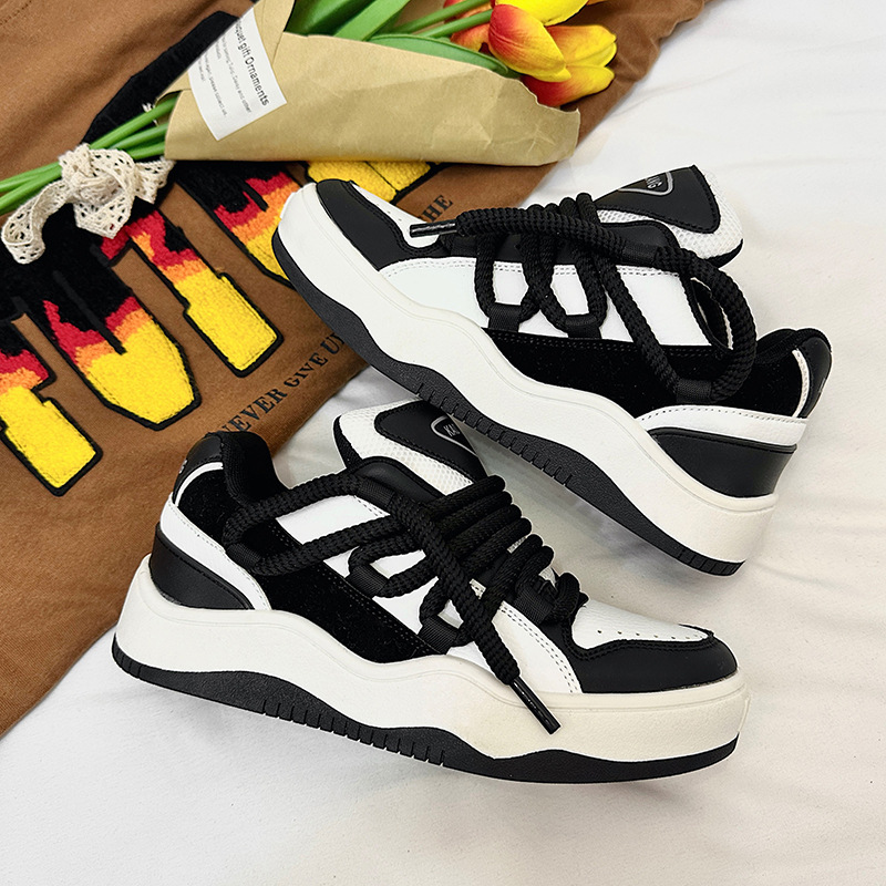 National Trendy Couple Casual White Shoes Sports Men foto 2