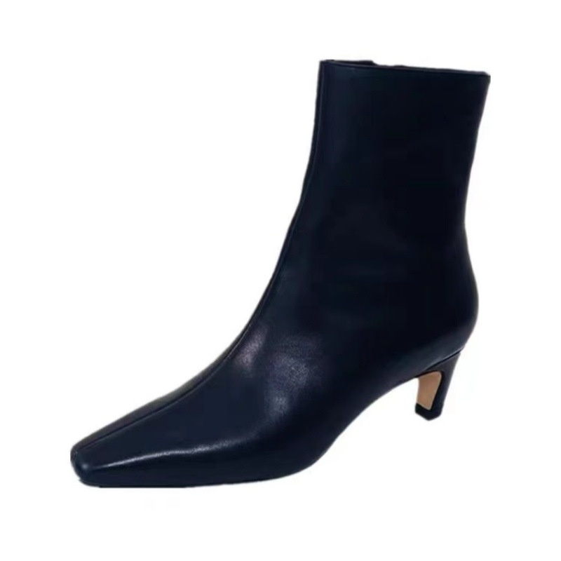 Womens Genuine Leather Snow Boots For Winter Cowhide foto 5