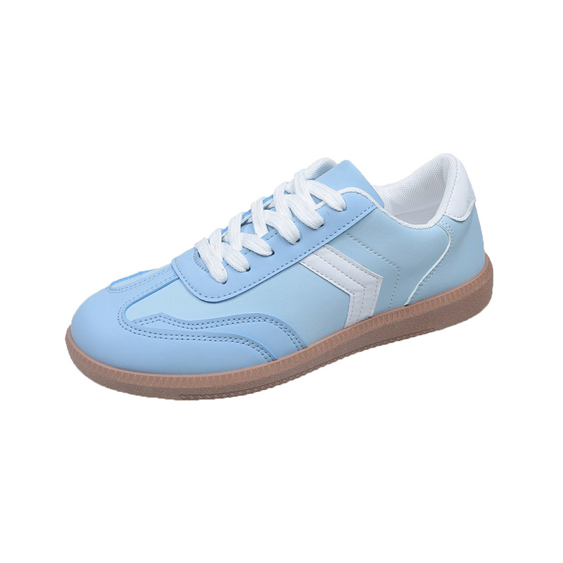 Women's Retro Colorblock Sneakers Flat Bottom Pumps foto 5