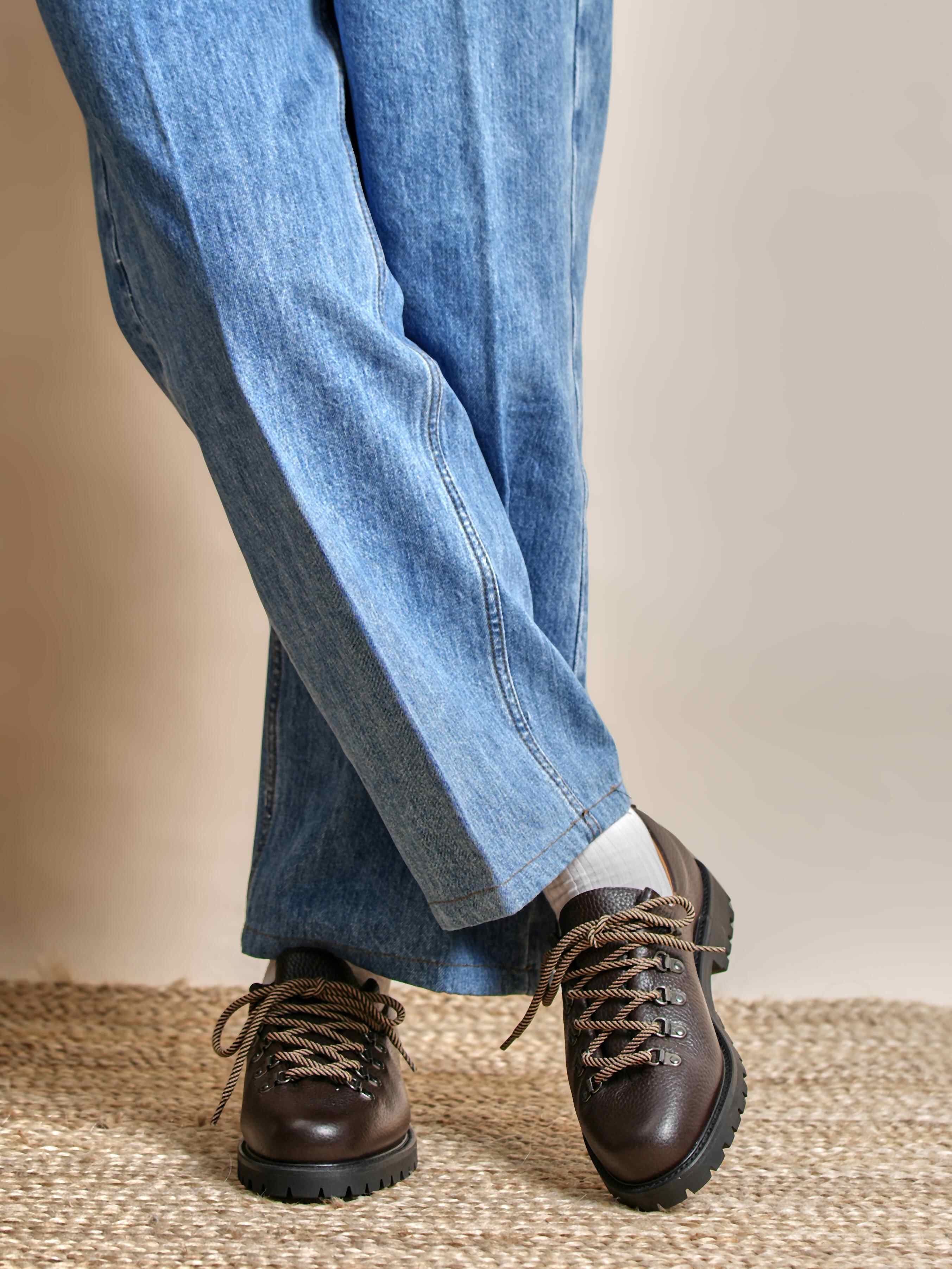 Work Clothes Outdoor Casual Bread Leather Shoes foto 4