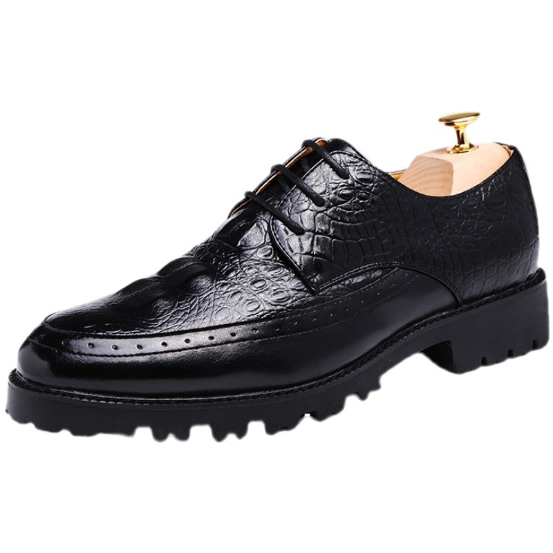 Trendy Mens Casual Height-increasing Shoes British Style foto 2