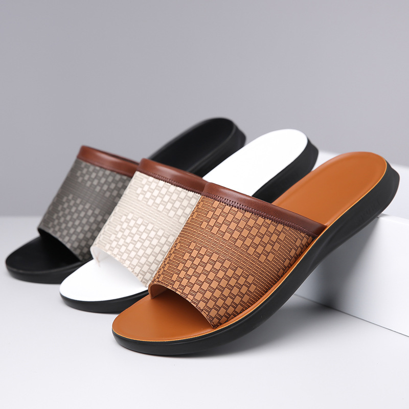 Men's Simplicity Fashionable All-match Breathable Slippers foto 5