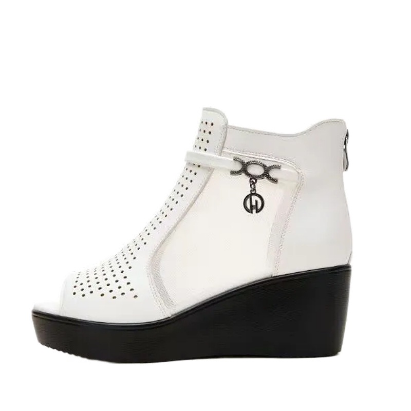 Summer New Breathable Mid Heel Sandals foto 3