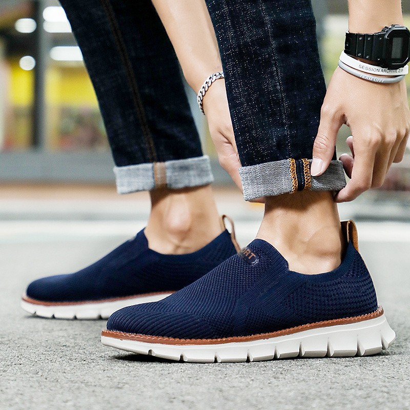 Men's Fashionable Breathable Retro Casual Shoes foto 4