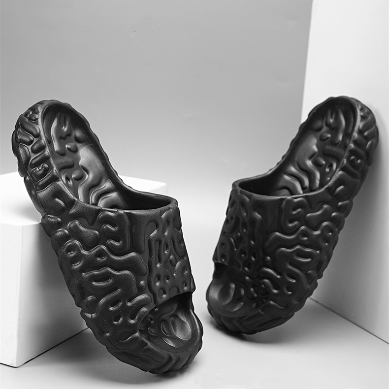 40 Thick Bottom Men's Summer Slippers Non-slip Wear-resistant foto 3