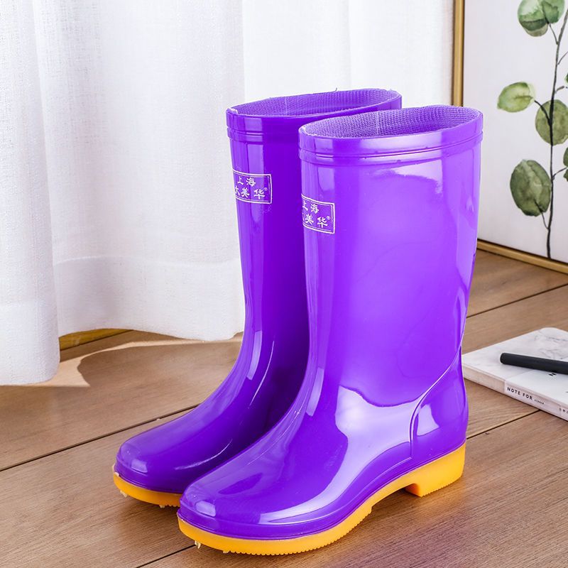 Wool Cotton Warm Non-slip Rain Boots foto 5