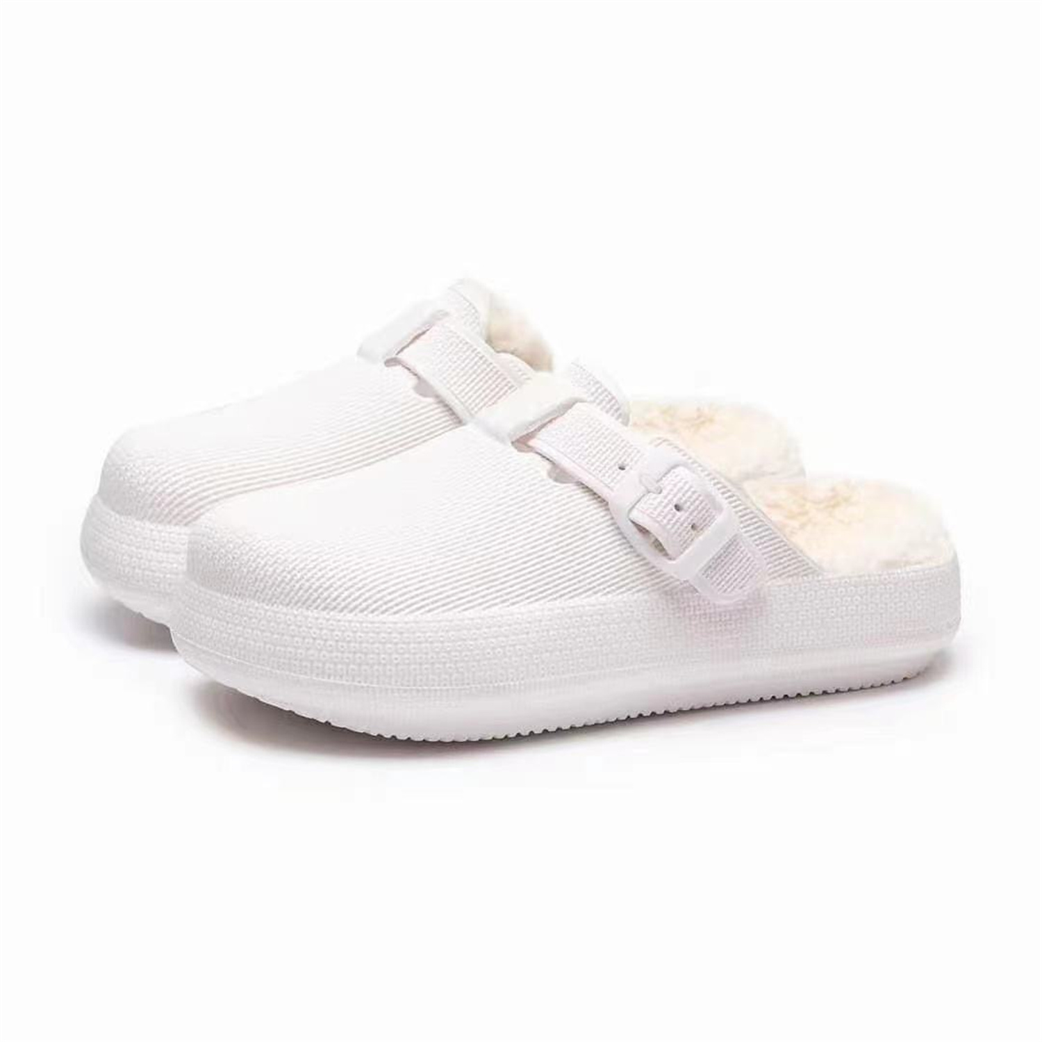 Toe Plush Soft Soled Slippers Adjustable foto 2