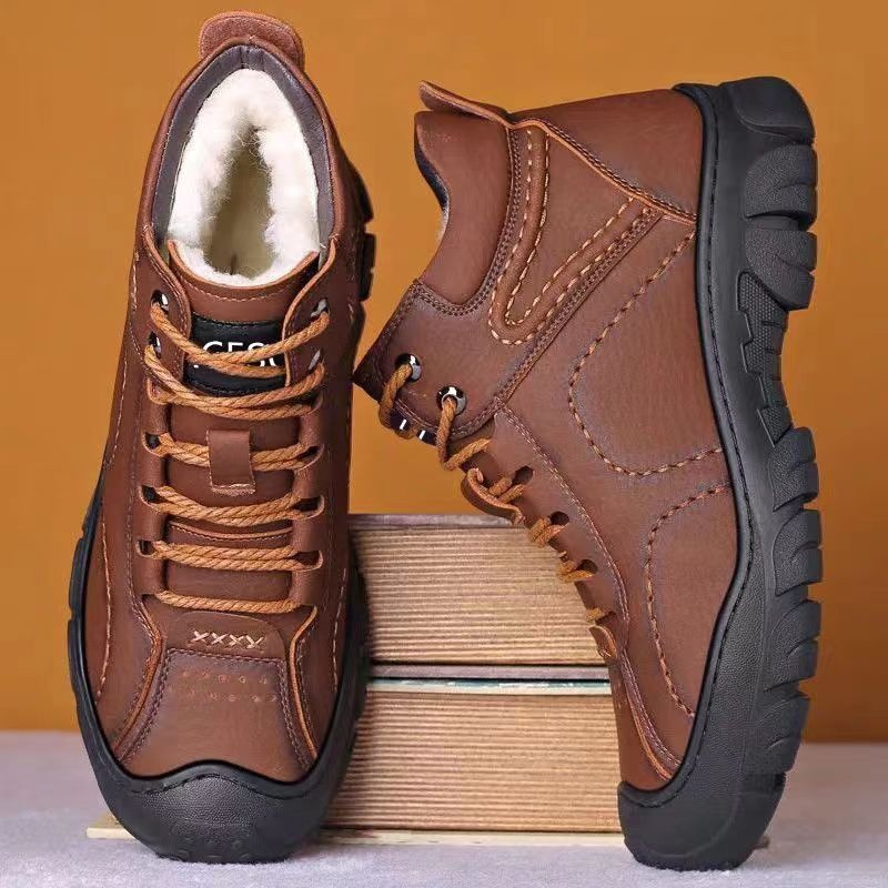 Outdoor Thermal Shoes With Front Laces foto 2
