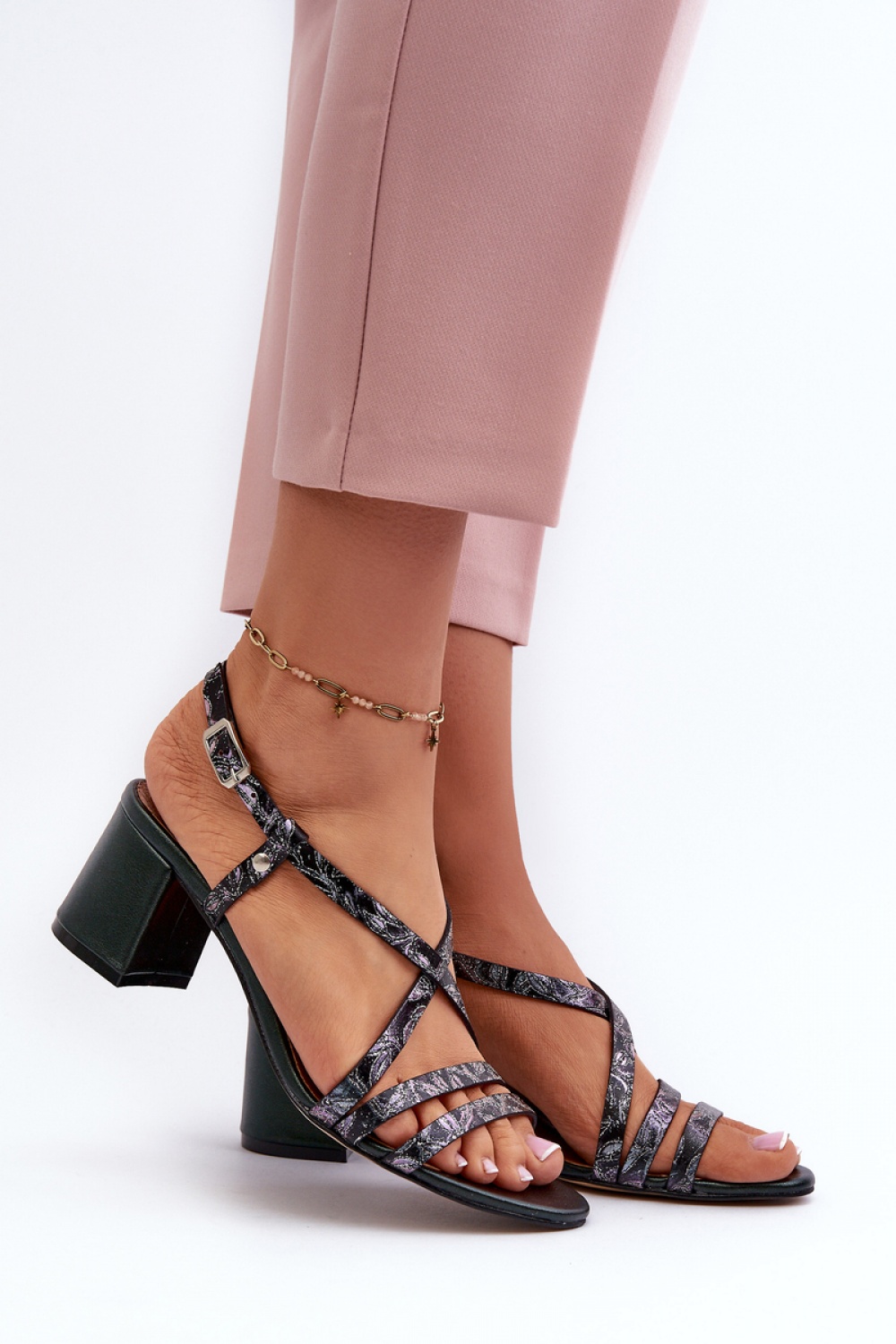 Sandalen op hak Step in style