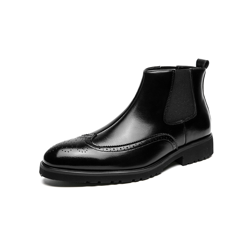 Fashion Martin Boots Cross-border Plus Size Men's Chelsea Boots foto 2