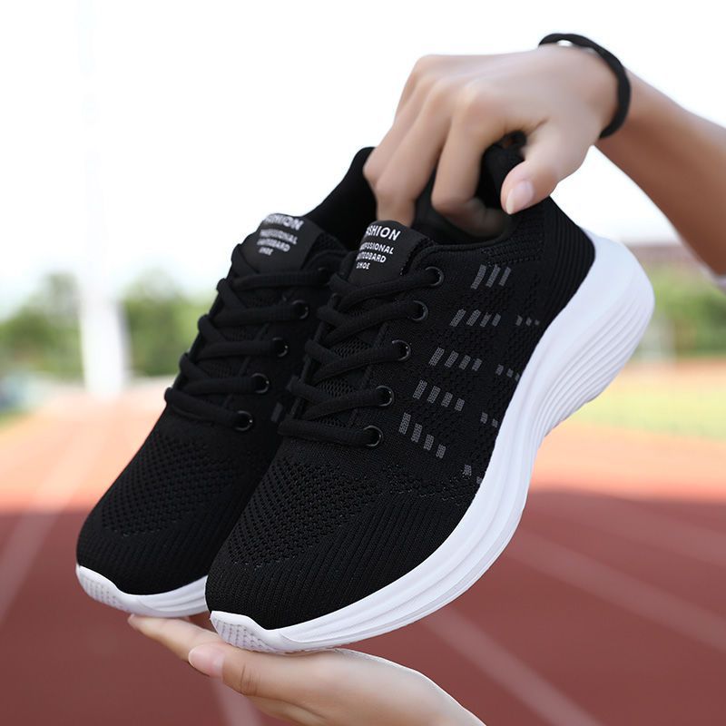 Women's Mesh Breathable Soft Bottom Non-slip Sneaker foto 5