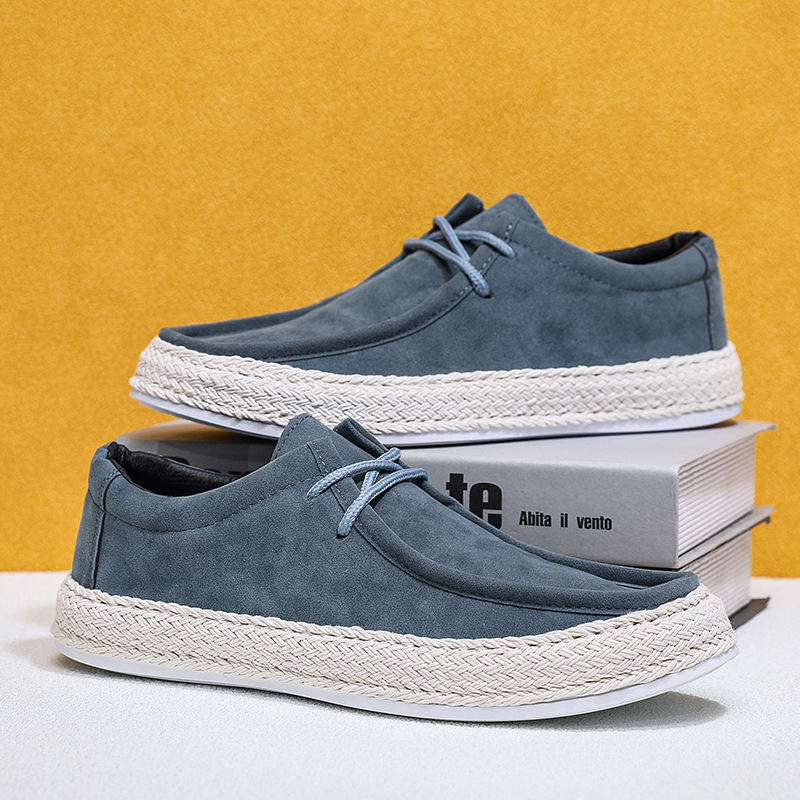 Men's Casual Pumps Men's Handmade Cloth Shoes Low-top Sneakers Men's foto 2