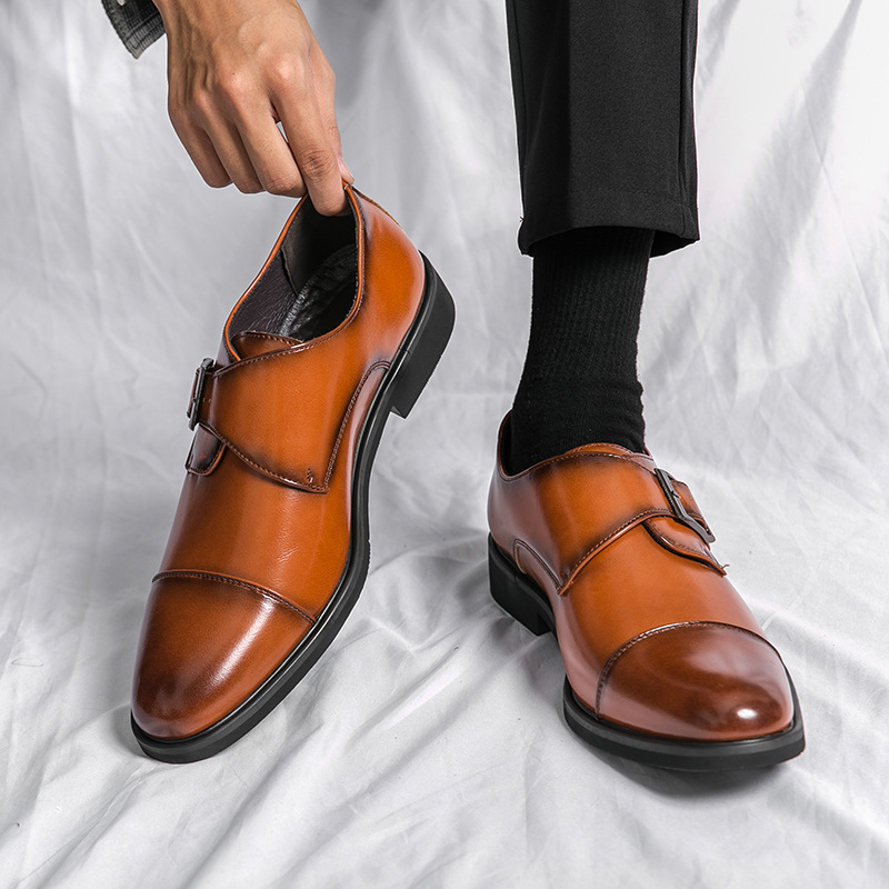 Low-cut Fashion Trendy British-style Pumps foto 4