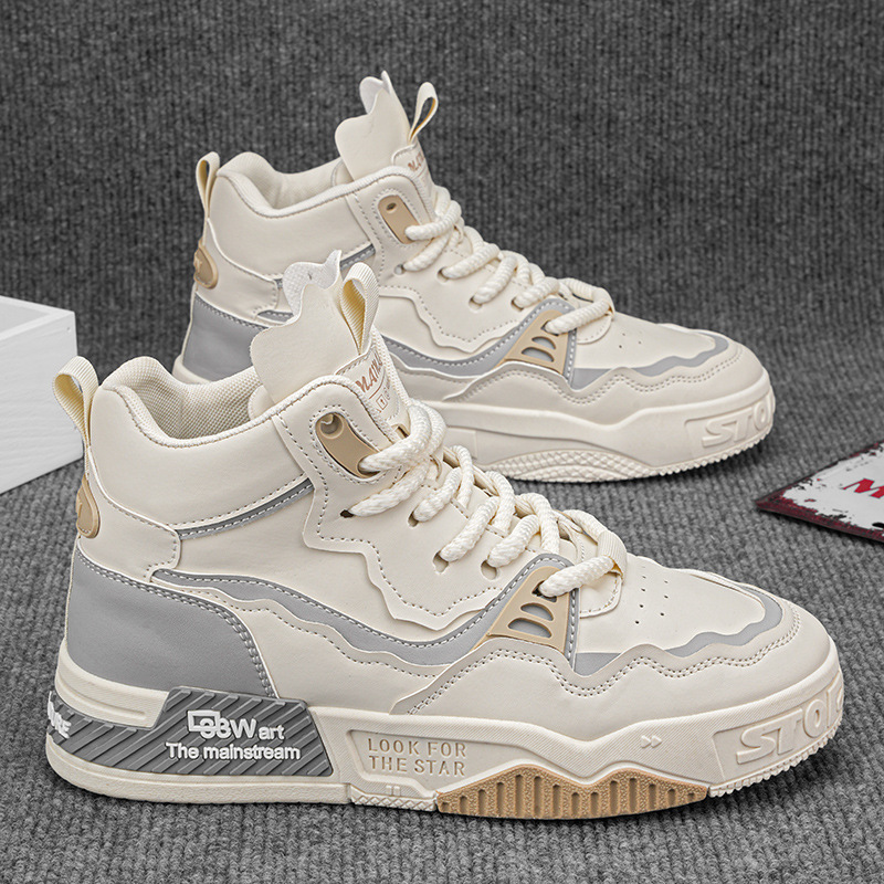 Men's Plus Size High-top Casual Sneaker Mid-top Sports foto 2