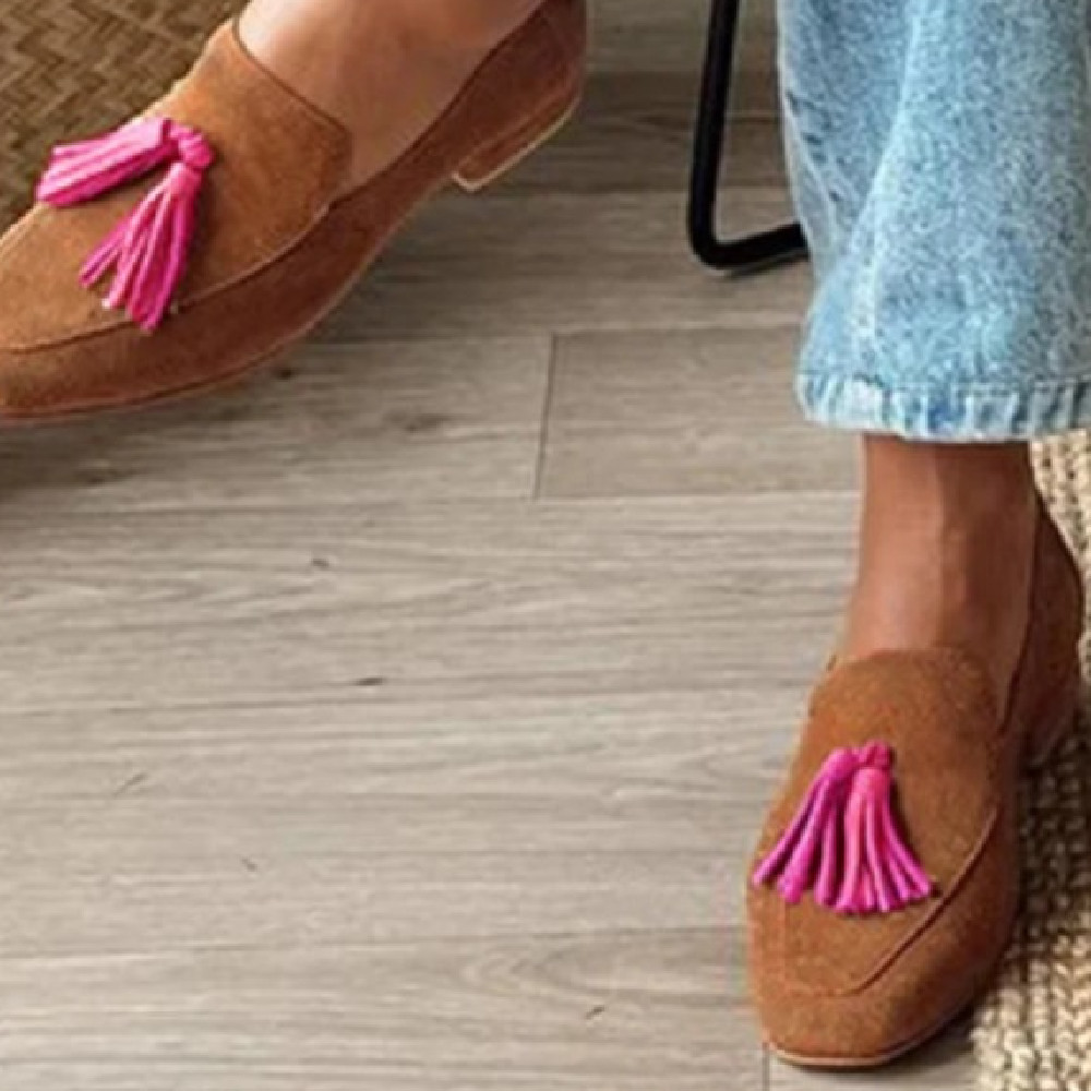 Fashionable And Comfortable Suede Women's Loafers