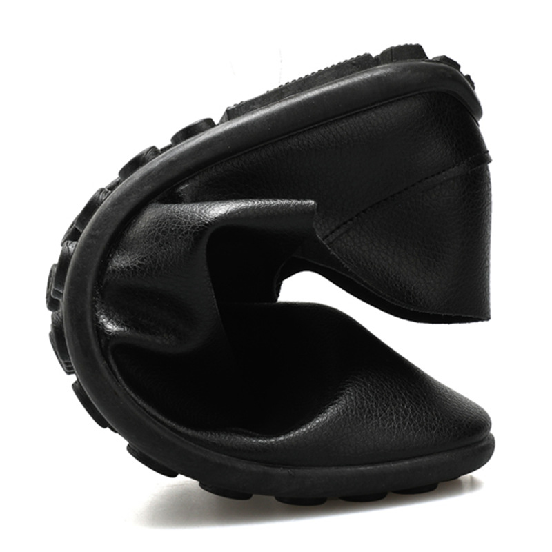 Spring And Autumn Men's Casual Shoes PU Breathable Soft Bottom Gommino foto 5