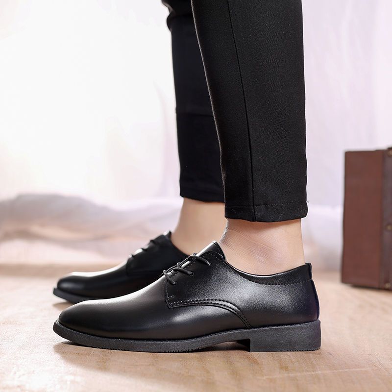 Business Formal Wear Men's British Casual Leather Shoes foto 3