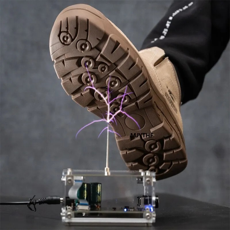 Slip-on Steel Toe Cap Safety Shoes Attack Shield And Anti-stab foto 5