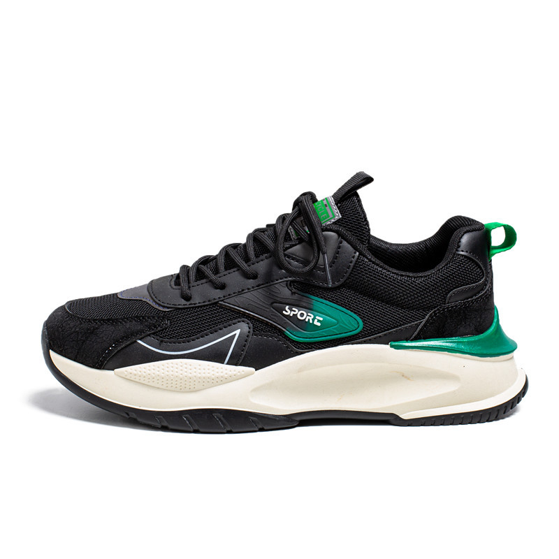 Platform Mesh Surface Breathable Running Shoes Student Clunky Sneakers foto 3