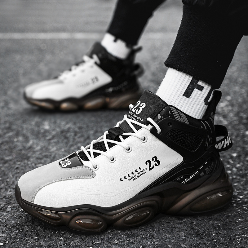 High-top Basketball Sneaker Men's Casual Platform foto 2