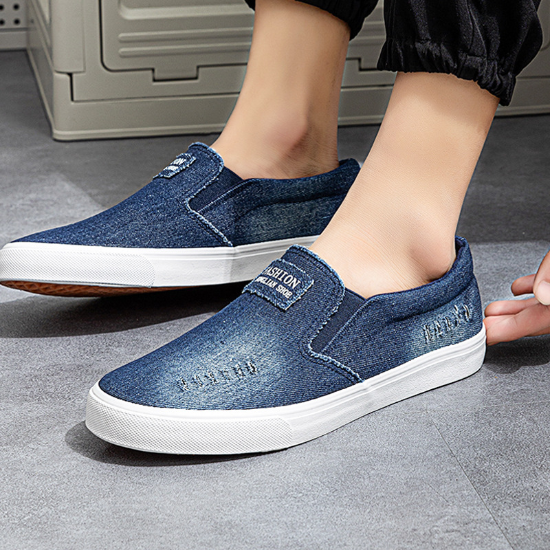 Slip-on Canvas Shoes Breathable Work foto 3